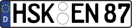 HSK-EN87
