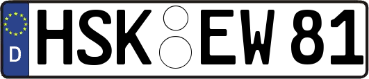 HSK-EW81