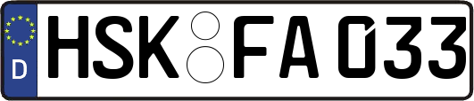 HSK-FA033