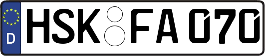 HSK-FA070
