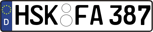 HSK-FA387