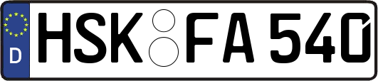 HSK-FA540