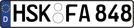 HSK-FA848