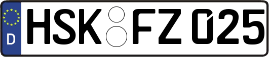 HSK-FZ025