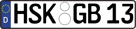 HSK-GB13