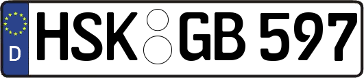 HSK-GB597