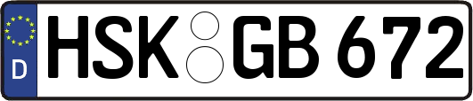 HSK-GB672