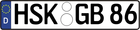 HSK-GB86