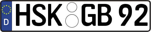 HSK-GB92