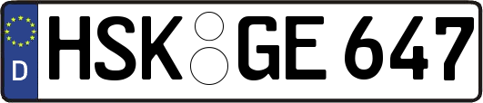 HSK-GE647