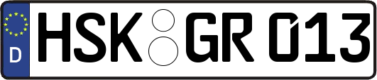 HSK-GR013