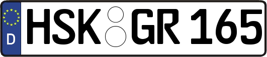 HSK-GR165
