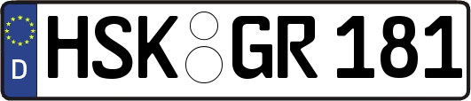 HSK-GR181