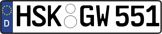 HSK-GW551