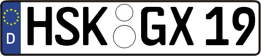 HSK-GX19