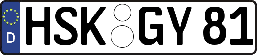 HSK-GY81