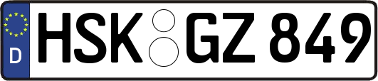 HSK-GZ849