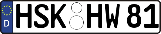 HSK-HW81