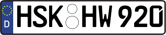 HSK-HW920