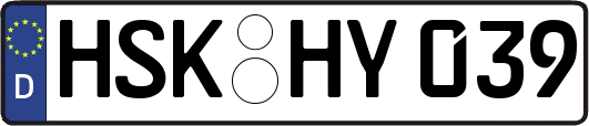 HSK-HY039