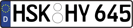 HSK-HY645