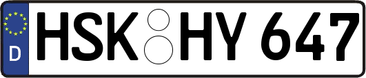 HSK-HY647