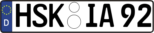 HSK-IA92