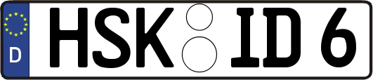 HSK-ID6