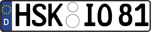 HSK-IO81