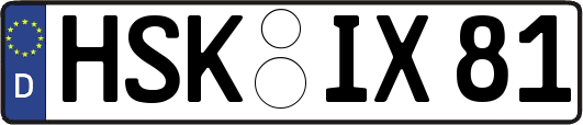 HSK-IX81