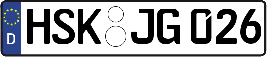 HSK-JG026