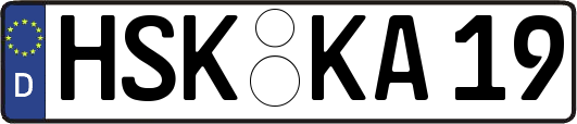 HSK-KA19