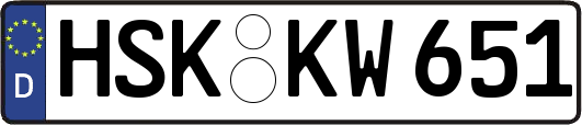 HSK-KW651