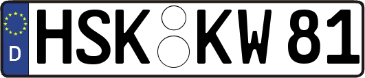HSK-KW81