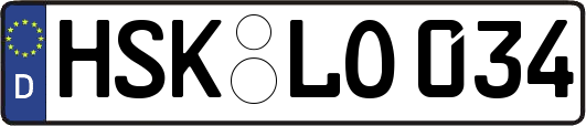 HSK-LO034