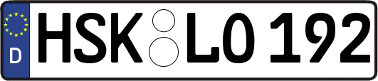 HSK-LO192