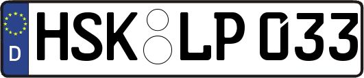 HSK-LP033