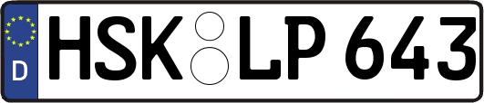 HSK-LP643