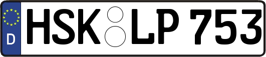 HSK-LP753