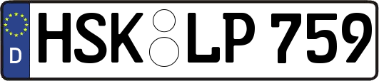 HSK-LP759