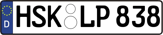 HSK-LP838