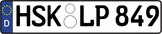 HSK-LP849