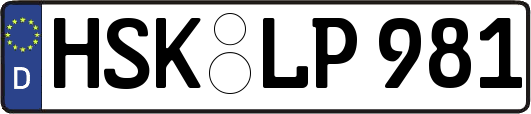 HSK-LP981