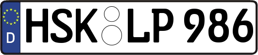 HSK-LP986
