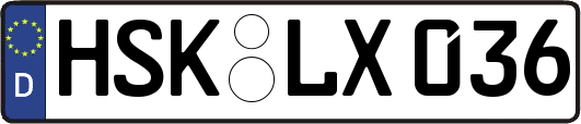 HSK-LX036