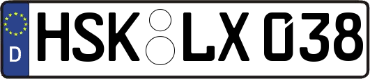 HSK-LX038