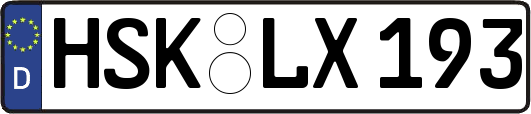 HSK-LX193