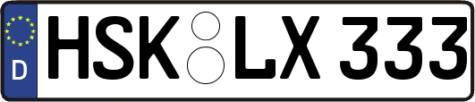 HSK-LX333