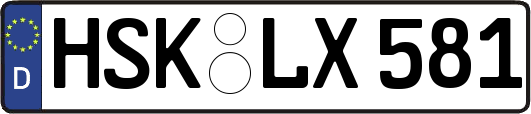 HSK-LX581
