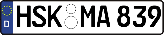 HSK-MA839